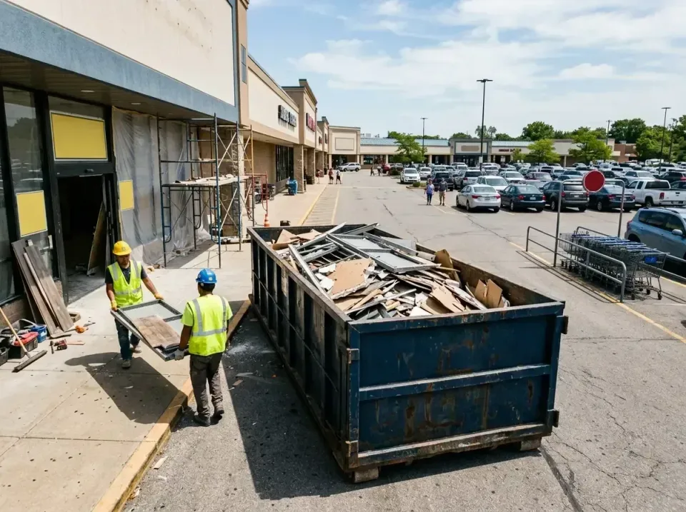 retail-store-renovation-debris-003 — frequently asked questions, Roll-off Dumpster Rentals in Chatham, IL